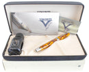 VISCONTI OPERA CLUB YELLOW SUMMER 14K FINE NIB FOUNTAIN PEN NEVER INKED NOS OFFERED BY ANTIQUE DIGGER