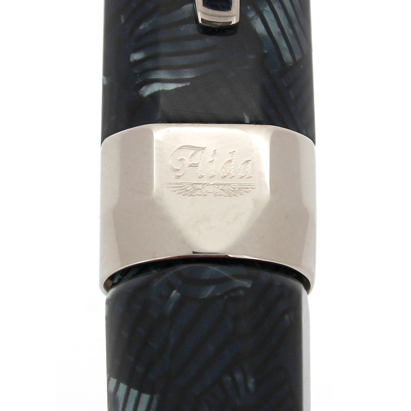 2006 VISCONTI OPERA AIDA CANDY STRIPE LIMITED EDITION 742/1871 18K M NIB FOUNTAIN PEN NEVER INKED OFFERED BY ANTIQUE DIGGER