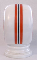 1940S WAHL EVERSHARP PEN & PENCIL RED TOP LEAD MILK GLASS 2-SIDED ADVERTISING GLOBE OFFERED BY ANTIQUE DIGGER