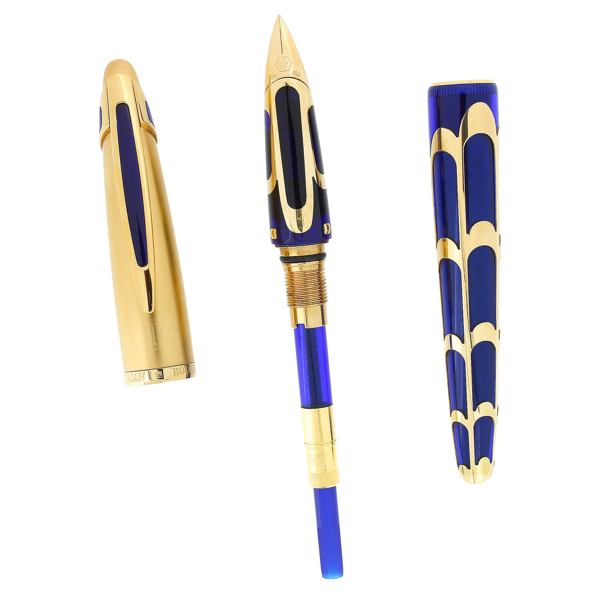 WATERMAN EDSON LIMITED EDITION BOUCHERON FOUNTAIN PEN NEVER INKED MINT