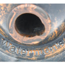 RARE VINTAGE WATERMAN RED MOTTLED GLOBE DESK BASE WITH