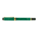 CIRCA 1992 WATERMAN PATRICIAN JADE GREEN 18K FINE GLOBE NIB FOUNTAIN PEN W/BOX OFFERED BY ANTIQUE DIGGER