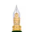CIRCA 1992 WATERMAN PATRICIAN JADE GREEN 18K FINE GLOBE NIB FOUNTAIN PEN W/BOX OFFERED BY ANTIQUE DIGGER