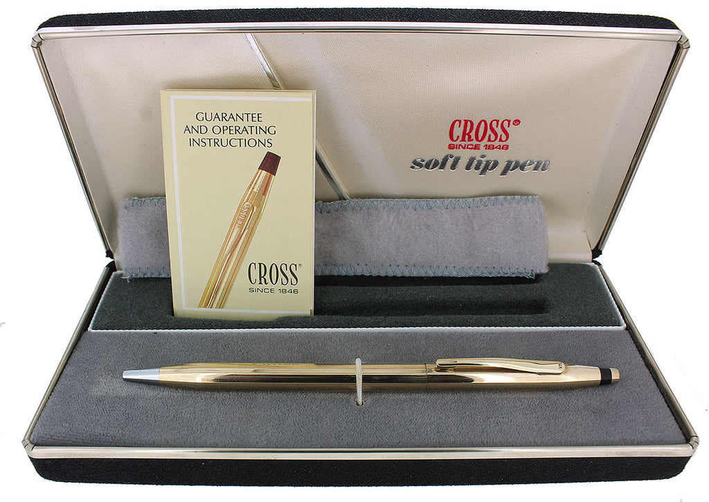 Vintage Cross Century Cross 14k Gold Pen And Pencil Set VINTAGE