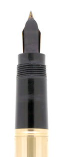 1920S 18CT SOLID GOLD WATERMAN 42 SAFETY FOUNTAIN PEN F-BBB FLEX NIB RESTORED OFFERED BY ANTIQUE DIGGER