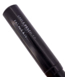 EARLY 1900S EAGLE PENCIL CO STRAIGHT CAP BLACK HARD RUBBER FOUNTAIN PEN RESTORED OFFERED BY ANTIQUE DIGGER