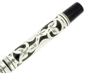 SCARCE C1910 WATERMAN 15 STERLING TREFOIL ART NOUVEAU FOUNTAIN PEN RESTORED OFFERED BY ANTIQUE DIGGER
