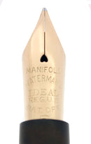 SCARCE C1910 WATERMAN 15 STERLING TREFOIL ART NOUVEAU FOUNTAIN PEN RESTORED OFFERED BY ANTIQUE DIGGER