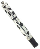 C1912 WATERMAN 442 1/2V SAFETY STERLING TREFOIL VINE PATTERN FOUNTAIN PEN RESTORED OFFERED BY ANTIQUE DIGGER