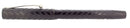C1915 KRAKER BLACK CHASED HARD RUBBER FILLER FOUNTAIN PEN RESTORED NEAR MINT OFFERED BY ANTIQUE DIGGER