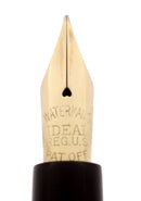 RARE C1915 WATERMAN 414 SLEEVE FILLER STERLING OVERLAY FOUNTAIN PEN RESTORED OFFERED BY ANTIQUE DIGGER