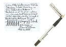 C1916 WATERMAN 12 1/2 STERLING SHERATON FOUNTAIN PEN M-BBB FLEX NIB RESTORED OFFERED BY ANTIQUE DIGGER