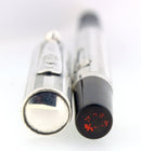 C1916 WATERMAN 12 1/2 STERLING SHERATON FOUNTAIN PEN M-BBB FLEX NIB RESTORED OFFERED BY ANTIQUE DIGGER