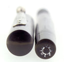C1917 WATERMAN 12 1/2 VPSF BLACK CHASED HARD RUBBER FOUNTAIN PEN RESTORED OFFERED BY ANTIQUE DIGGER