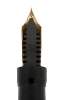 C1918 MABIE TODD SWAN MILITARY SAFETY BLACK CHASED HR INK TABLET FOUNTAIN PEN OFFERED BY ANTIQUE DIGGER