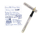C1918 MABIE TODD SWAN STERLING SILVER F-BBB FLEX NIB FOUNTAIN PEN RESTORED OFFERED BY ANTIQUE DIGGER