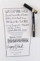 1920s WATERMAN 52 1/2V FOUNTAIN PEN WITH GOLD FILLED TRIM & FLEXIBLE NIB