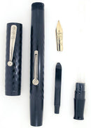 1920s WATERMAN 52 BCHR FOUNTAIN PEN NICKEL TRIM XF to BBB+ FLEX NIB RESTORED OFFERED BY ANTIQUE DIGGER