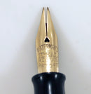 1920s WATERMAN 52 BCHR FOUNTAIN PEN NICKEL TRIM XF to BBB+ FLEX NIB RESTORED OFFERED BY ANTIQUE DIGGER