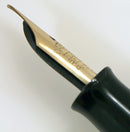 1920s WATERMAN 52 BCHR FOUNTAIN PEN NICKEL TRIM XF to BBB+ FLEX NIB RESTORED OFFERED BY ANTIQUE DIGGER