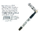 1920S WATERMAN 452 STERLING OVERLAY FOUNTAIN PEN M-BBB 2.22MM FLEX NIB RESTORED OFFERED BY ANTIQUE DIGGER