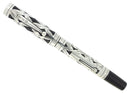 1920S WATERMAN 452 STERLING OVERLAY FOUNTAIN PEN M-BBB 2.22MM FLEX NIB RESTORED OFFERED BY ANTIQUE DIGGER