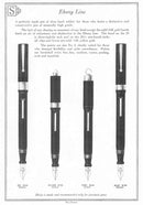 RARE C1920 SHEAFFER FLAT-TOP AUTOGRAPH BLACK HARD RUBBER EBONY LINE FOUNTAIN PEN RESTORED OFFERED BY ANTIQUE DIGGER