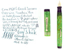 1920S GOOD SERVICE GREEN JADE OVERSIZE M-BB SEMI FLEX NIB FOUNTAIN PEN RESTORED OFFERED BY ANTIQUE DIGGER