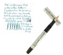 1920S WATERMAN STERLING GOTHIC 452 OVERLAY FOUNTAIN PEN XF-BB FLEX NIB RESTORED OFFERED BY ANTIQUE DIGGER