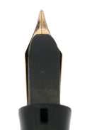 C1923 WATERMAN 52 BLACK CHASED HR FOUNTAIN PEN 14K F-BBB+ FLEX NIB RESTORED OFFERED BY ANTIQUE DIGGER