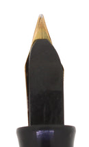 C1923 WATERMAN 52V BLACK CHASED HR FOUNTAIN PEN 14K F-BBB+ FLEX NIB RESTORED OFFERED BY ANTIQUE DIGGER