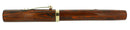 C1923 WATERMAN #56 RED WOODGRAIN #6 MEDIUM NIB FOUNTAIN PEN RESTORED