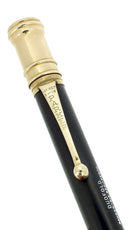 C1924 PARKER BLACK HARD RUBBER BIG BRO DUOFOLD SENIOR PENCIL RESTORED OFFERED BY ANTIQUE DIGGER