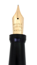 C1924 DUNN CAMEL OVERSIZE FOUNTAIN PEN RED CASEIN PUMP HANDLE RESTORED OFFERED BY ANTIQUE DIGGER