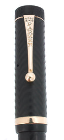 C1924 DUOFOLD SENIOR OVERSIZE BCHR BANDLESS CAP FOUNTAIN PEN RESTORED MINT OFFERED BY ANTIQUE DIGGER