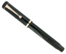 RARE CIRCA 1924 DUOFOLD SENIOR BLACK HARD RUBBER FOUNTAIN PEN RESTORED OFFERED BY ANTIQUE DIGGER