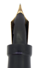 RARE CIRCA 1924 DUOFOLD SENIOR BLACK HARD RUBBER FOUNTAIN PEN RESTORED OFFERED BY ANTIQUE DIGGER