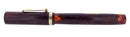 CIRCA 1924 WAHL OVERSIZE MOTTLED HARD RUBBER SIGNATURE FOUNTAIN PEN RESTORED OFFERED BY ANTIQUE DIGGER