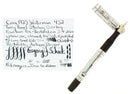 C1925 WATERMAN 452 STERLING PANSY PANEL XF-BBB NIB FOUNTAIN PEN RESTORED OFFERED BY ANTIQUE DIGGER