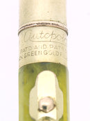 CIRCA 1925 AUTOPOINT BELL TOP AMBER FACETED FULL LENGTH MECHANICAL PENCIL OFFERED BY ANTIQUE DIGGER