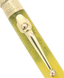 CIRCA 1925 AUTOPOINT BELL TOP AMBER FACETED FULL LENGTH MECHANICAL PENCIL OFFERED BY ANTIQUE DIGGER