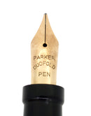 1928 PARKER DUOFOLD SENIOR RED PERMANITE FOUNTAIN PEN M-BBB FLEX NIB RESTORED OFFERED BY ANTIQUE DIGGER