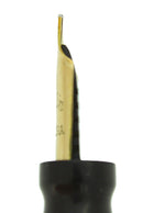 CIRCA 1925 CONKLIN SENIOR ENDURA BLACK & PEARL CELLULOID FOUNTAIN PEN RESTORED OFFERED BY ANTIQUE DIGGER