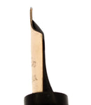 CIRCA 1925 CONKLIN SENIOR ENDURA BLACK HARD RUBBER FOUNTAIN PEN RESTORED OFFERED BY ANTIQUE DIGGER