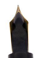 CIRCA 1925 CONKLIN SENIOR ENDURA BLACK HARD RUBBER FOUNTAIN PEN RESTORED OFFERED BY ANTIQUE DIGGER