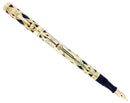 C1925 WATERMAN 552 1/2 L.E.C. BASKETWEAVE 14K GOLD OVERLAY FOUNTAIN PEN RESTORED OFFERED BY ANTIQUE DIGGER