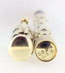 C1925 WATERMAN 552 1/2 L.E.C. BASKETWEAVE 14K GOLD OVERLAY FOUNTAIN PEN RESTORED OFFERED BY ANTIQUE DIGGER