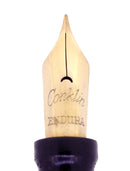 CIRCA 1926 CONKLIN SENIOR ENDURA SAPPHIRE BLUE FOUNTAIN PEN RESTORED NEAR MINT OFFERED BY ANTIQUE DIGGER