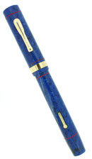 CIRCA 1926 CONKLIN SR ENDURA SAPPHIRE BLUE FOUNTAIN PEN RESTORED OFFERED BY ANTIQUE DIGGER