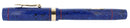 CIRCA 1926 CONKLIN SR ENDURA SAPPHIRE BLUE FOUNTAIN PEN RESTORED OFFERED BY ANTIQUE DIGGER